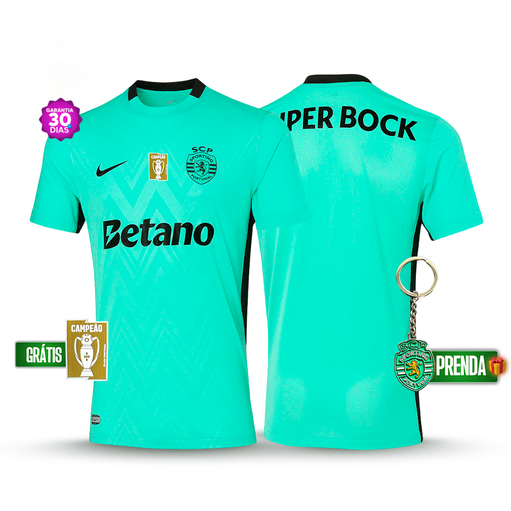 Sporting 2025/26 Third Jersey - Green