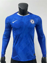 Chelsea Player 2025/26 Home Jersey - Long Sleeve