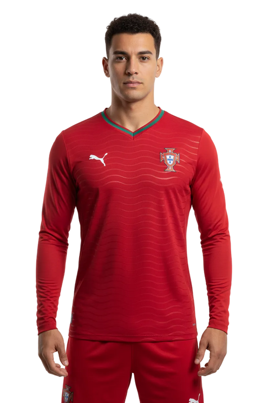Portugal World Cup 2026 Jersey - Player Version - Long Sleeve