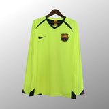 Barcelona 2005/06 Away Retro Jersey - Long Sleeve