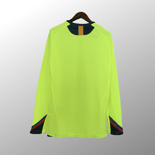 Barcelona 2005/06 Away Retro Jersey - Long Sleeve