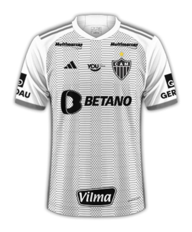Atlético Mineiro 2024/25 Away Jersey - Fan Version - All Sponsors
