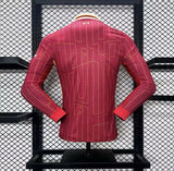 Liverpool Player 2024/25 Home Jersey Long Sleeve