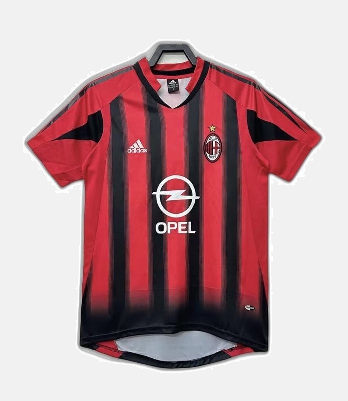 AC Milan 2004/05 Home Jersey - Retro Version
