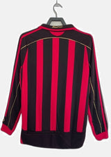 AC Milan 2006/07 Home Jersey - Long Sleeve Retro Version