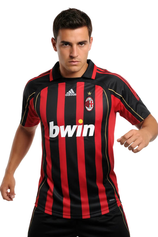AC Milan 2006/07 Home Jersey - Retro Version