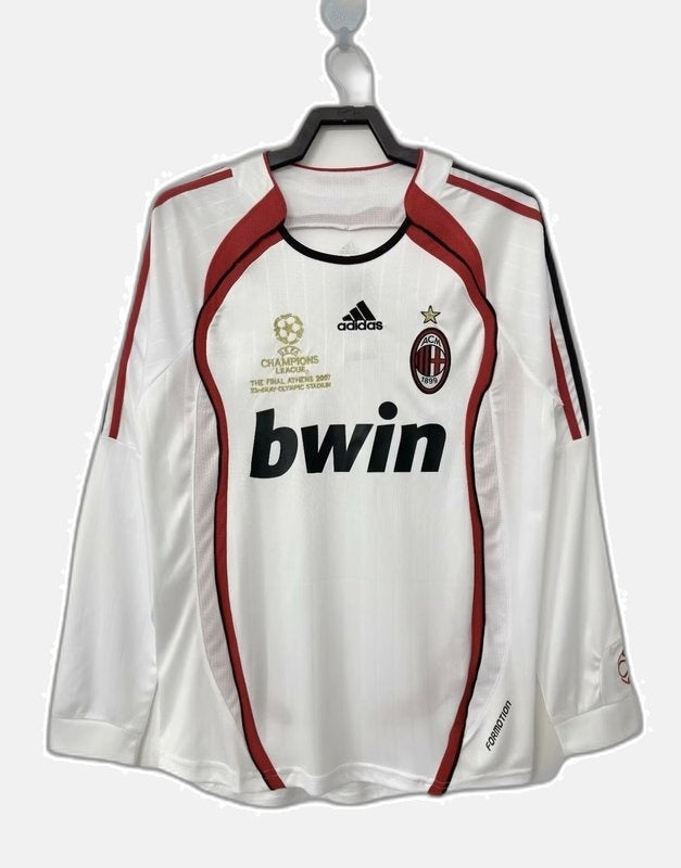 AC Milan 2006/07 Away Jersey - Long Sleeve Retro Version