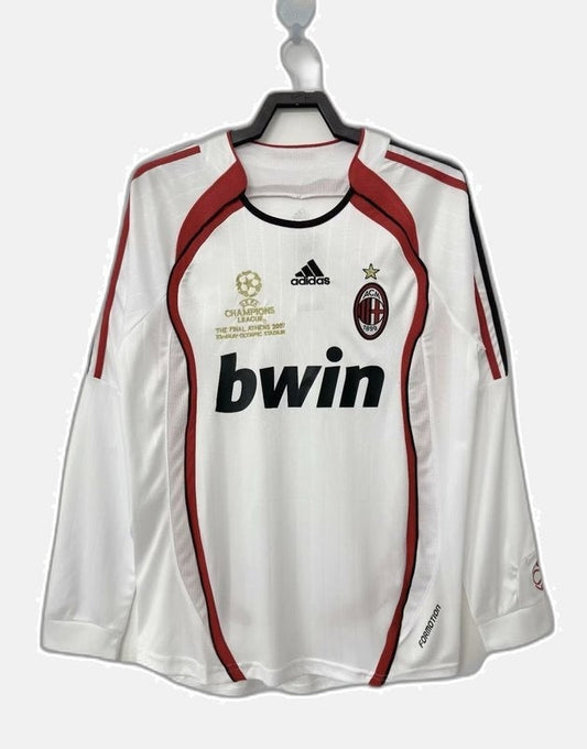 AC Milan 2006/07 Away Jersey - Long Sleeve Retro Version