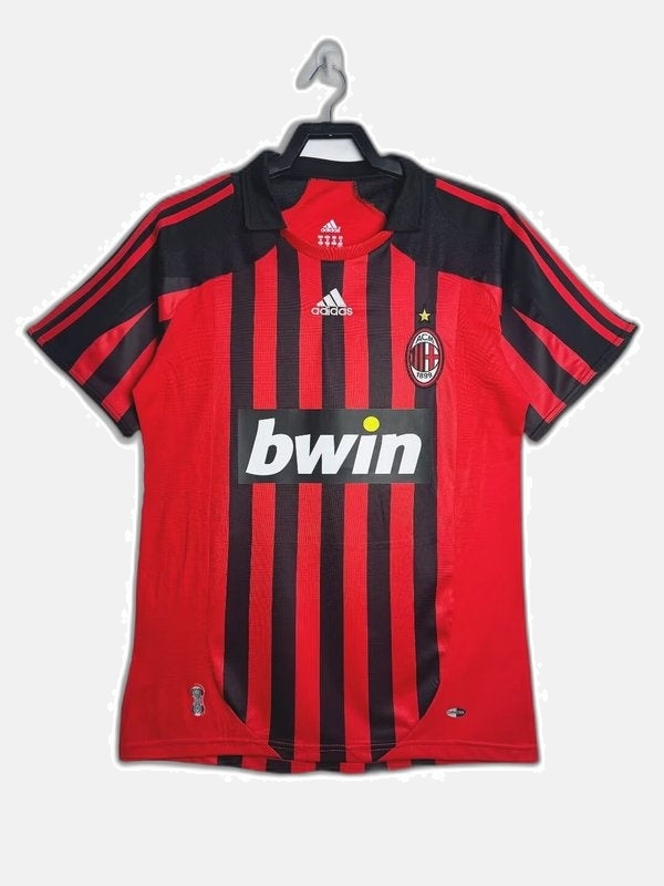 AC Milan 2007/08 Home Jersey - Retro Version