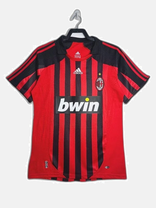AC Milan 2007/08 Home Jersey - Retro Version