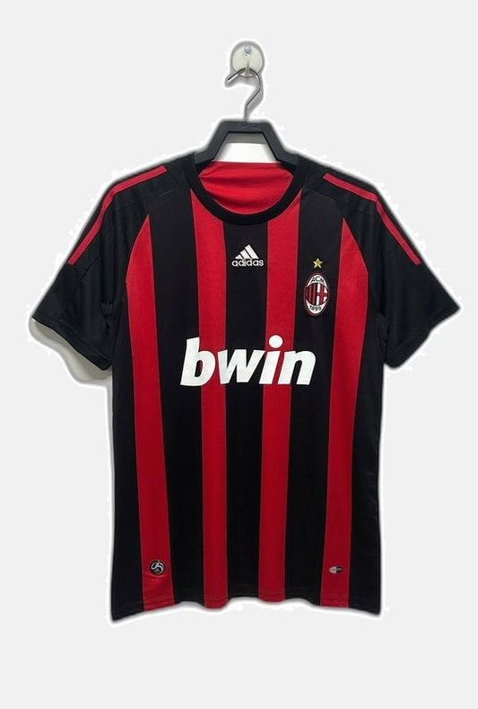 AC Milan 2008/09 Home Jersey - Retro Version