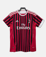 AC Milan 2011/12 Home Jersey - Retro Version