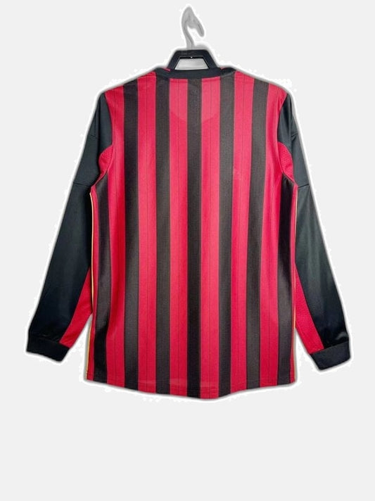 AC Milan 2013/14 Home Jersey - Long Sleeve Retro Version