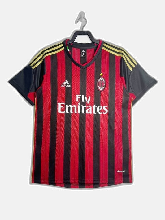 AC Milan 2013/14 Home Jersey - Retro Version