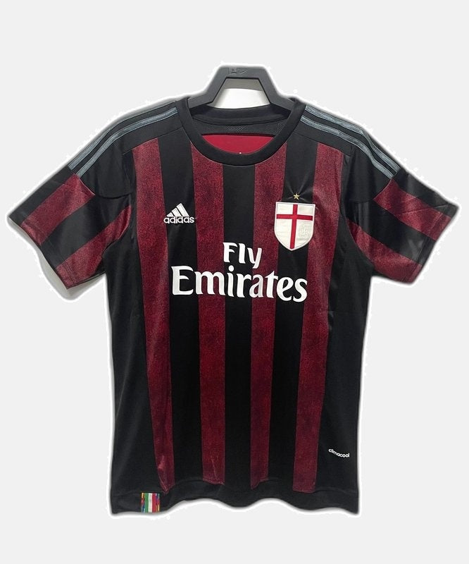 AC Milan 2015/16 Home Jersey - Retro Version