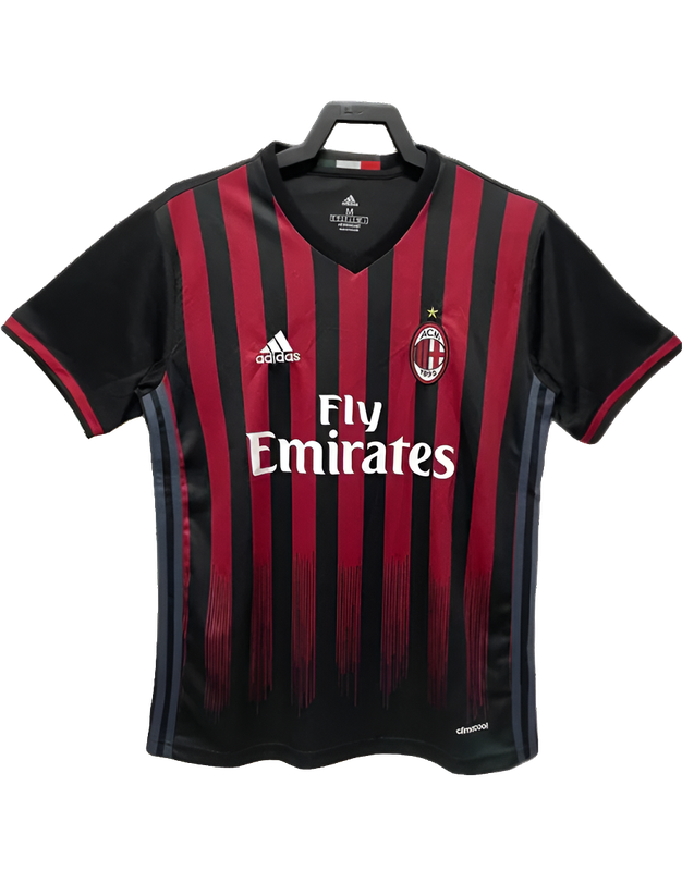 AC Milan 2016/17 Home Jersey - Retro Version