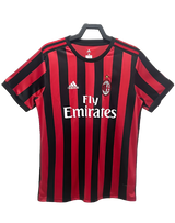 AC Milan 2017/18 Home Jersey - Retro Version