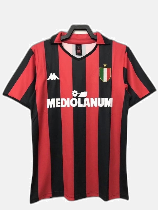 AC Milan 1988/89 Home Jersey - Retro Version