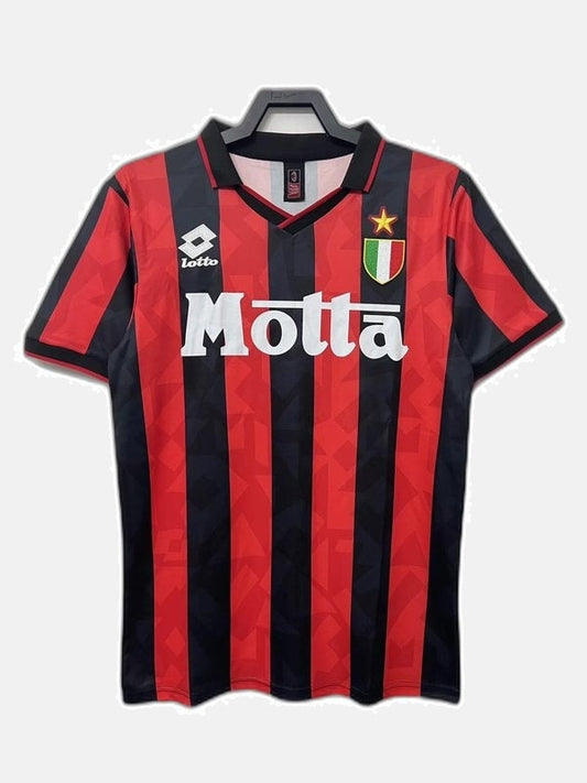 AC Milan 1993/94 Home Jersey - Retro Version