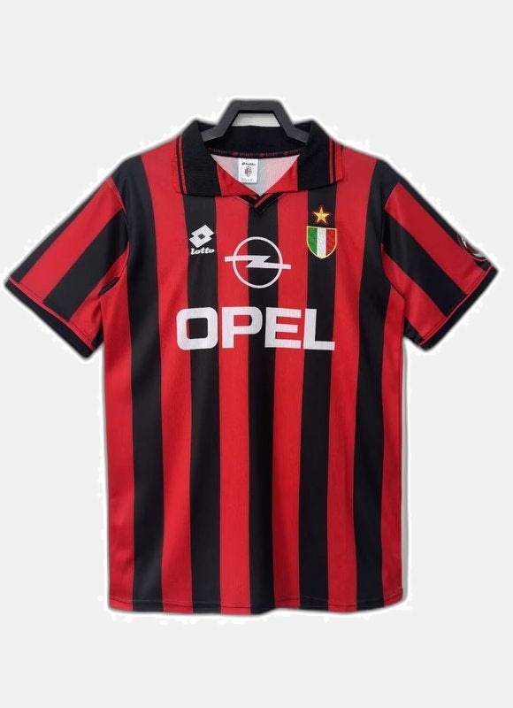AC Milan 1996/97 Home Jersey - Retro Version