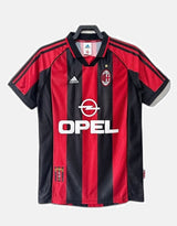 AC Milan 1998/99 Home Jersey - Retro Version