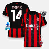 AC Milan 2025/26 Home Jersey - Modrić #14