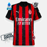 AC Milan 2025/26 Home Jersey - Player Version