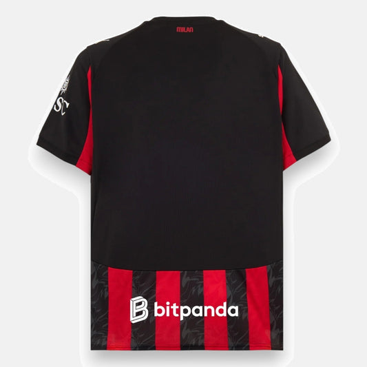 AC Milan 2025/26 Home Jersey - Player Version