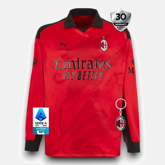 AC Milan RED Jersey X SLAM JAM - 2025/26 Fourth