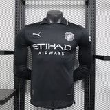 Manchester City Player 2025/26 Away Jersey Long Sleeve