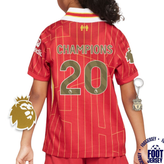 Liverpool Jersey - 2024/25 - CHAMPIONS 2024/25 & Gold Trophy - Women's