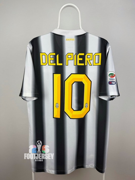 Juventus 2011/12 Home Jersey - Alessandro Del Piero