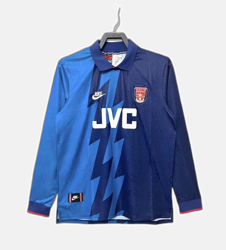 Arsenal 1995/96 Away Jersey - Long Sleeve Retro Version