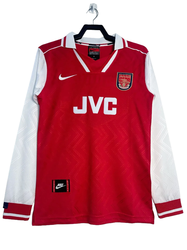 Arsenal 1996/97 Home Jersey - Long Sleeve Retro Version