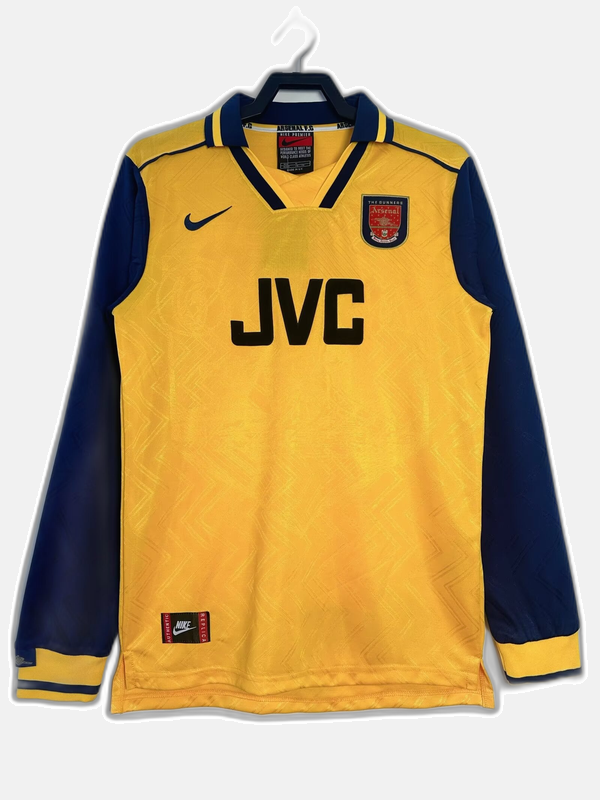 Arsenal 1996/97 Away Jersey - Long Sleeve Retro Version