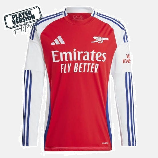 Arsenal Player 2024/25 Home Jersey Long Sleeve