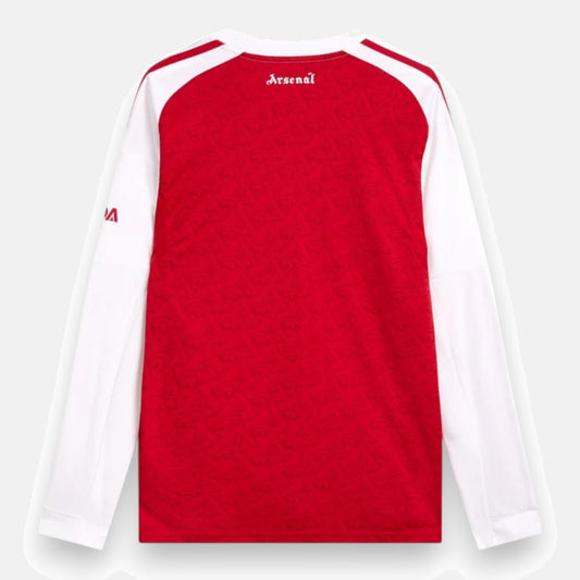 Arsenal Player 2025/26 Home Jersey Long Sleeve