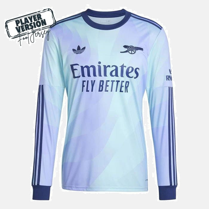 Arsenal Player 2024/25 Third Jersey Long Sleeve