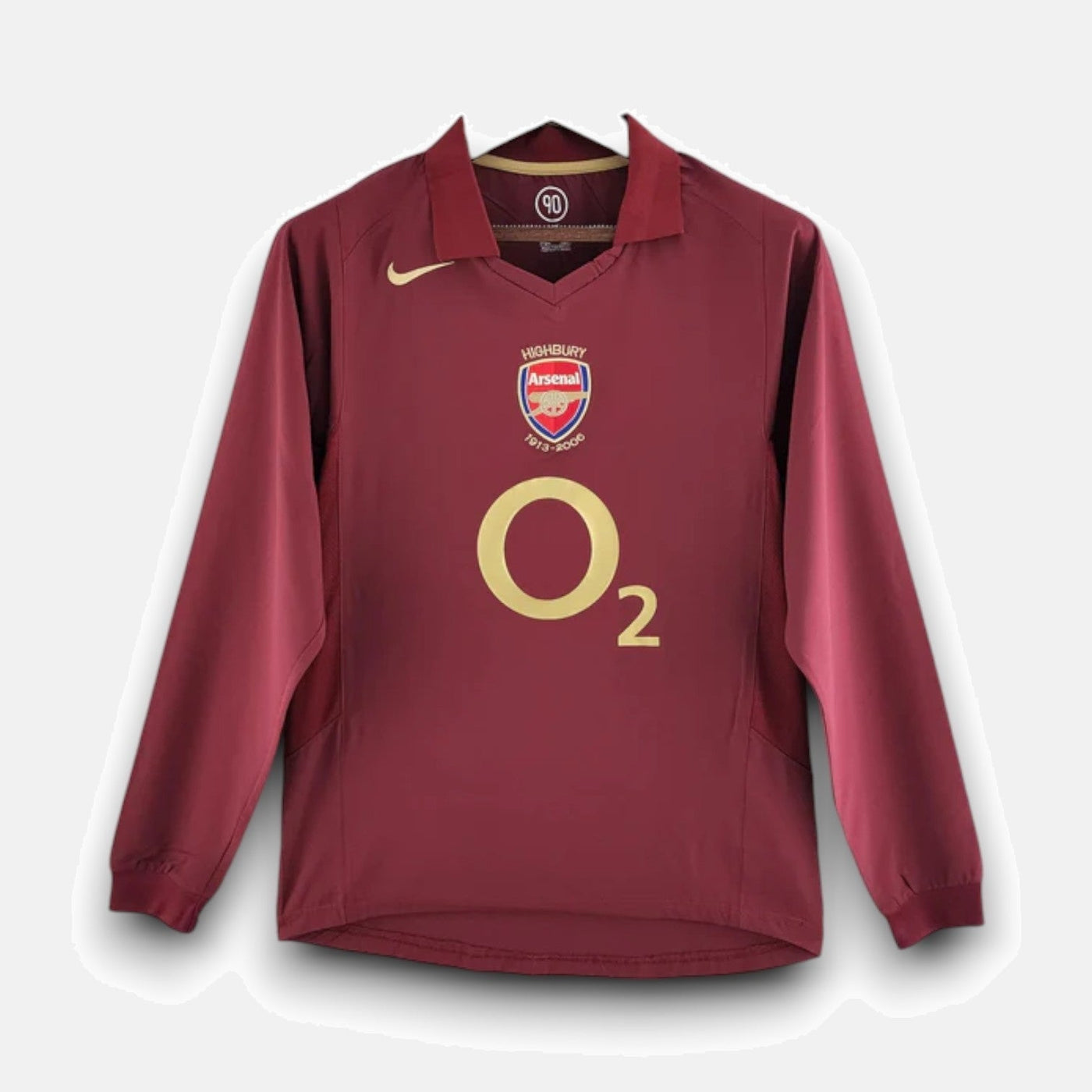 Arsenal 2005/06 Home Retro Jersey - Long Sleeve
