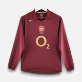 Arsenal 2005/06 Home Retro Jersey - Long Sleeve