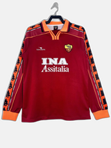 AS Roma 1998/99 Home Jersey - Long Sleeve Retro Version