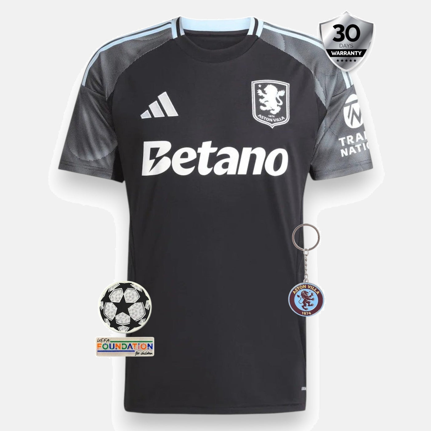 Aston Villa 2025/26 Away Jersey