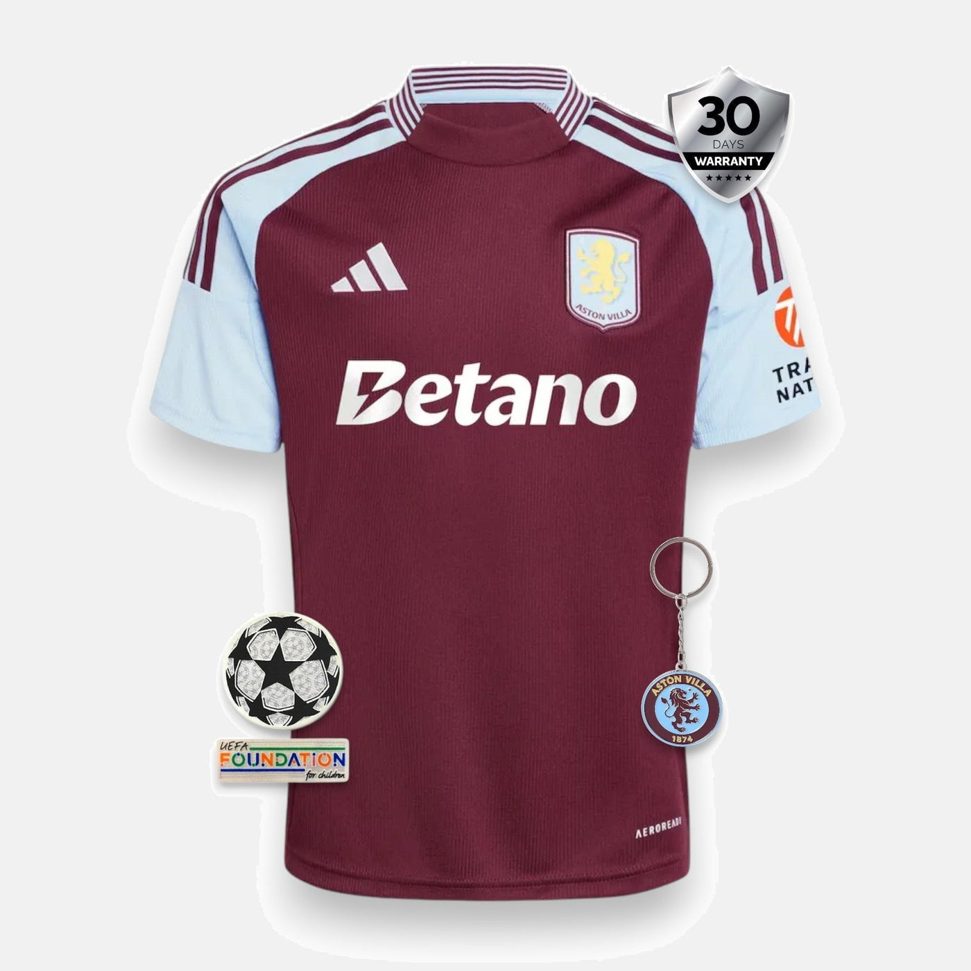 Aston Villa 2024/25 Home Jersey