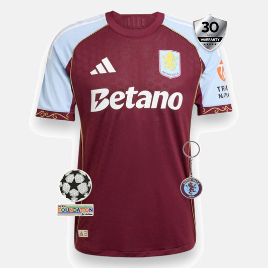 Aston Villa 2025/26 Home Jersey