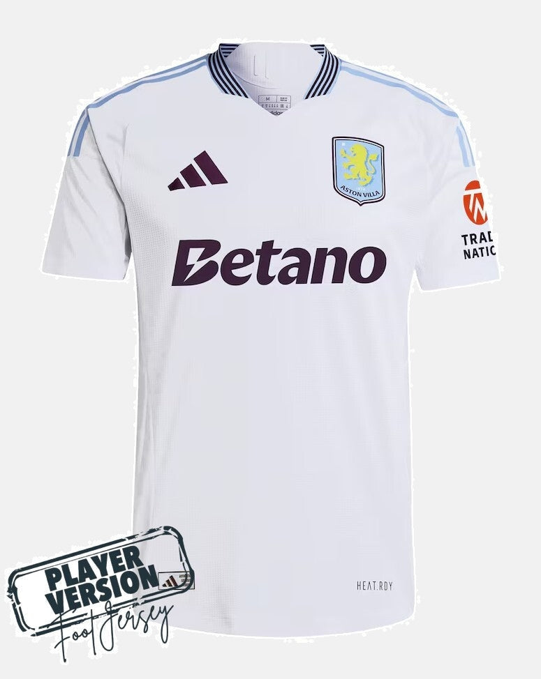 Aston Villa 2024/25 Away Jersey - Player Version