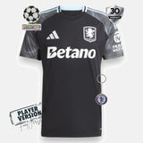 Aston Villa 2025/26 Away Jersey - Player Version