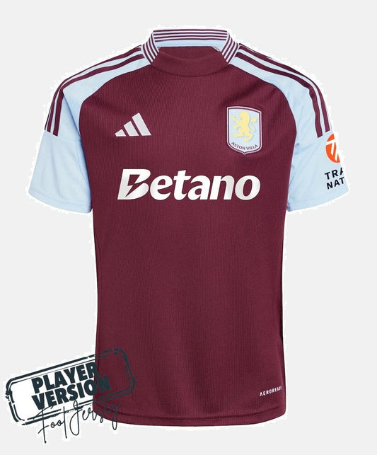 Aston Villa 2024/25 Home Jersey - Player Version