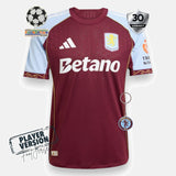 Aston Villa 2025/26 Home Jersey - Player Version