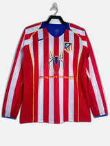 Atlético Madrid 2004/05 Home Jersey - Long Sleeve Retro Version