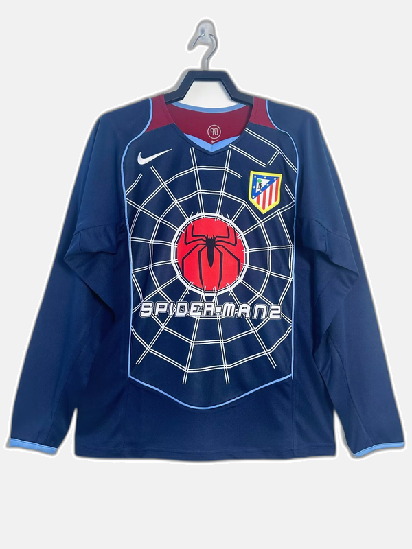 Atlético Madrid 2004/05 Away Jersey - Long Sleeve Retro Version